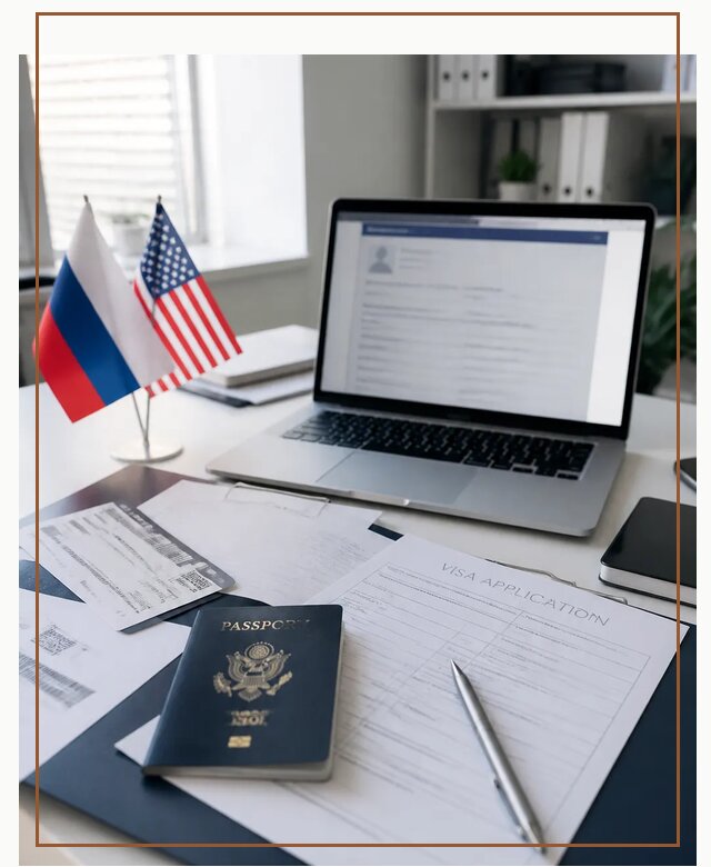 Оформление визы в США для туристов и бизнеса в Пыти-Яхах
